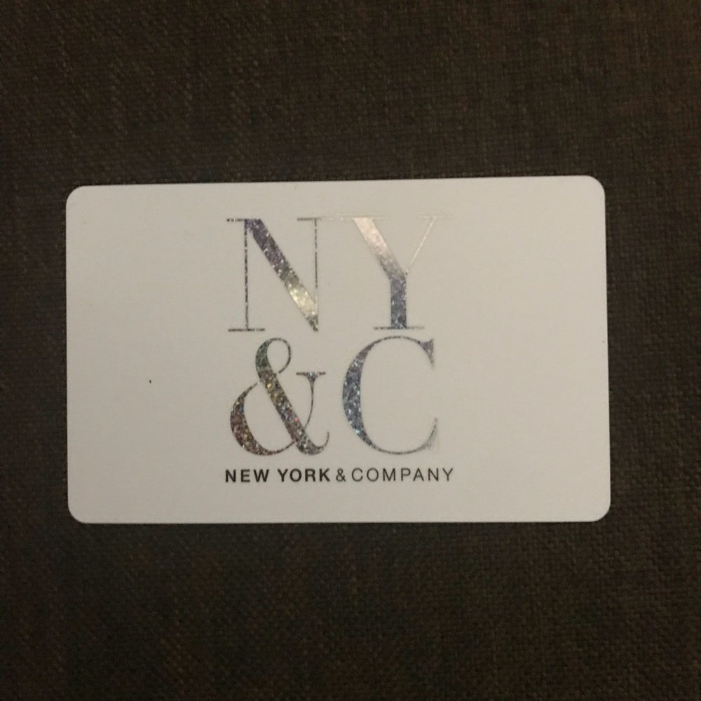 New York & Company Gift Card. $50 credit